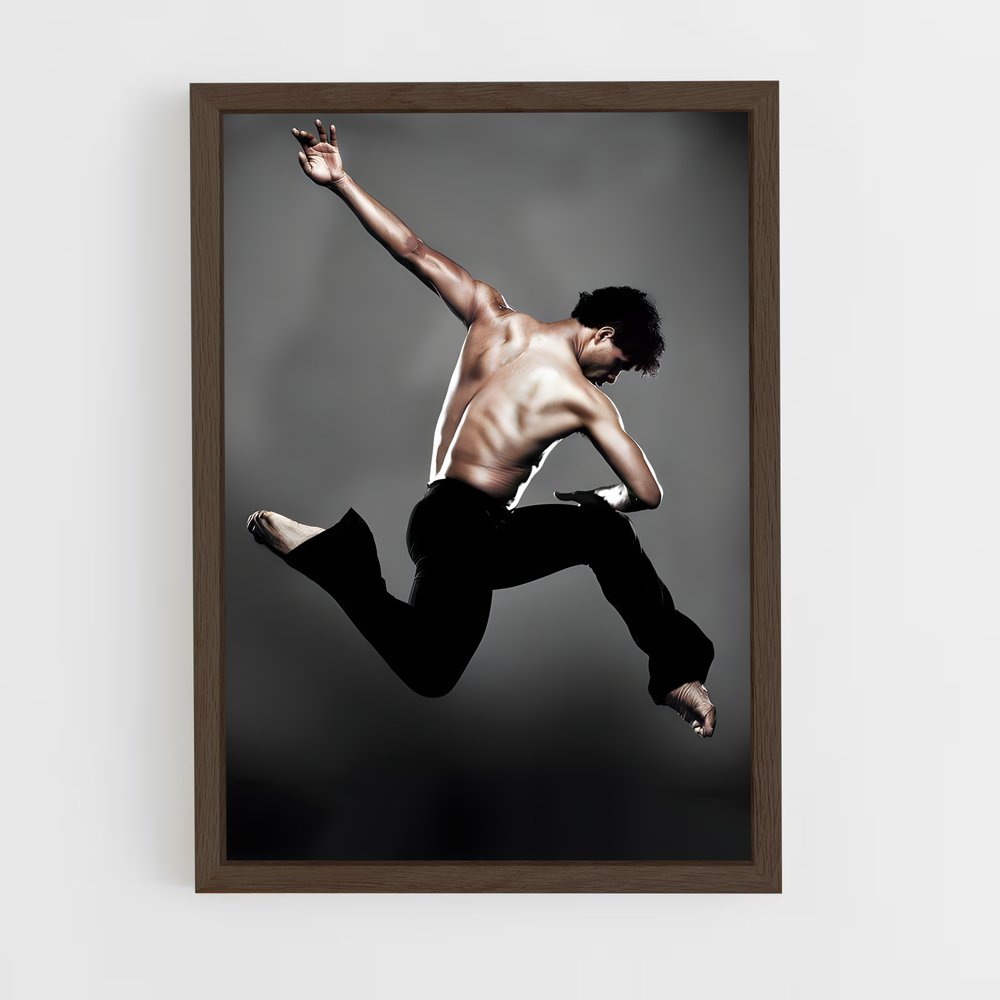 Poster Saut de Carlos – affiche Danse (vue 5)